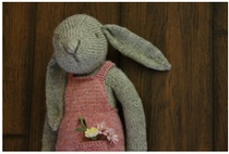 064 Rabbit Circles Weave Drawings Doll Chinese Graphic Antistick Needle Electronic Manual Book Wool Line Tutorial