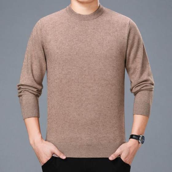 Winter men's autumn 86 cashmere sweater cardigan pullover plus thick dad warm knitted round neck middle old solid color sweater dad
Winter men's autumn 86 cashmere sweater cardigan pullover plus thick dad warm knitted round neck middle old solid color sweater dad
