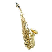 ? Saxophone B- tone elbow small treble childrens saxophone musical instrument phosphorus copper drawing