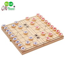 Chinese chess intelligence development wooden toys parent-child interactive table game adult toys primary school children