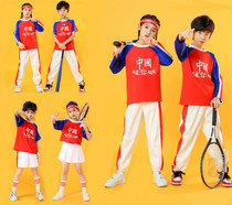 Kids Cheerleaders Costume Cheerleading Jazz Dance Costume Games Opening Ceremony Chinese Hip Hop Suit