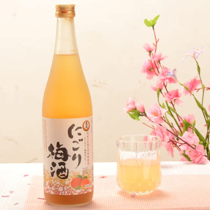 洋酒 果酒 日本原装进口梅子酒 大关牌纪州完熟浊梅酒720ml_7折现价