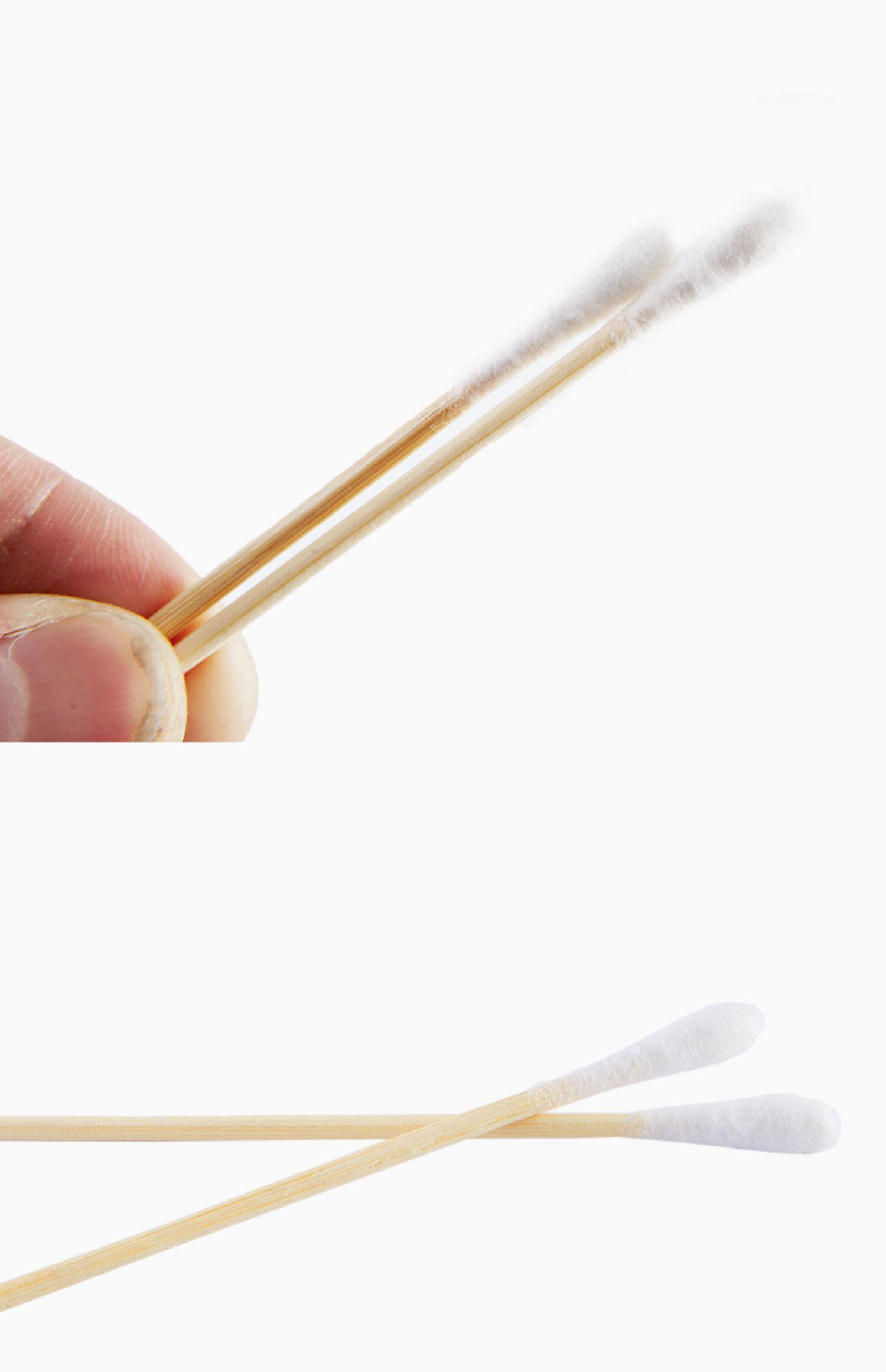 恒迪单头棉签医用无菌一次性纯棉棒伤口消毒化妆清洁棉棒掏耳家用_好