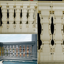European thick cast-in-place Square gourd railing mold cement guardrail balcony fence bottle column Roman column mold