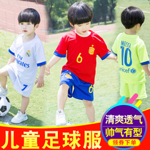 Football suit suit mens childrens summer adult personalized jersey Womens custom group purchase short-sleeved football game training suit