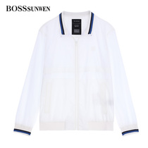 BOSSSUNWEN BOSSSUNWEN mens 2020 spring new mens casual jacket jacket thin sunscreen clothing