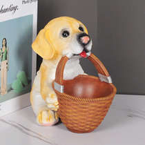 Creative cute dog key storage decoration home living room entrance decoration small decoration housewarming gift