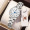 Steel strip natural white face women's watch