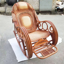 Aki-ji rocking chair Indonesian vine chair backed chair backed chair classical atmospheric rocking chair comfortable nap chair