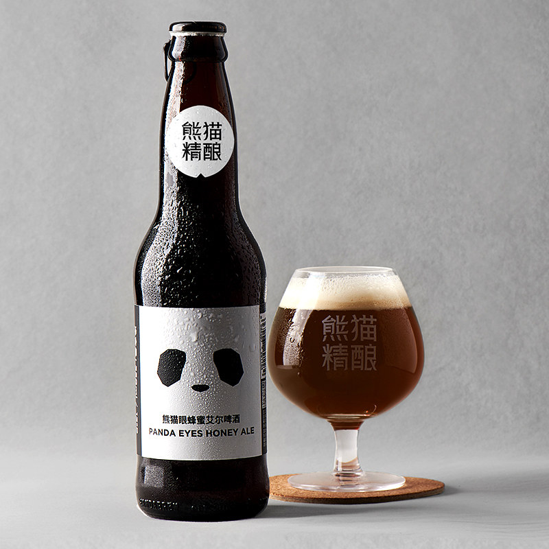 熊猫精酿 蜂蜜艾尔啤酒 330ml*6瓶