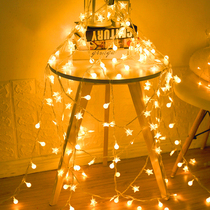 Romantic led starry star color string lamp girl heart ins creative decoration Net red room bedroom dormitory layout