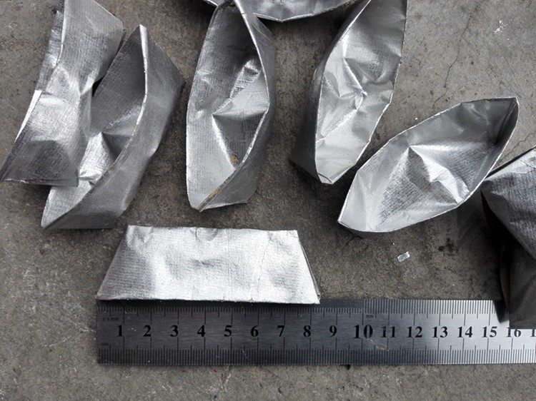 祭祀用品 手工 锡箔纸 元宝 金银烧纸1000只 锡箔元宝 清明节扫墓_双