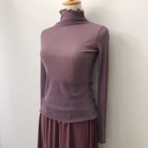 Wooden ear high collar net gauze top base shirt ballet dance body practice dress classical dance body dance dance dress female