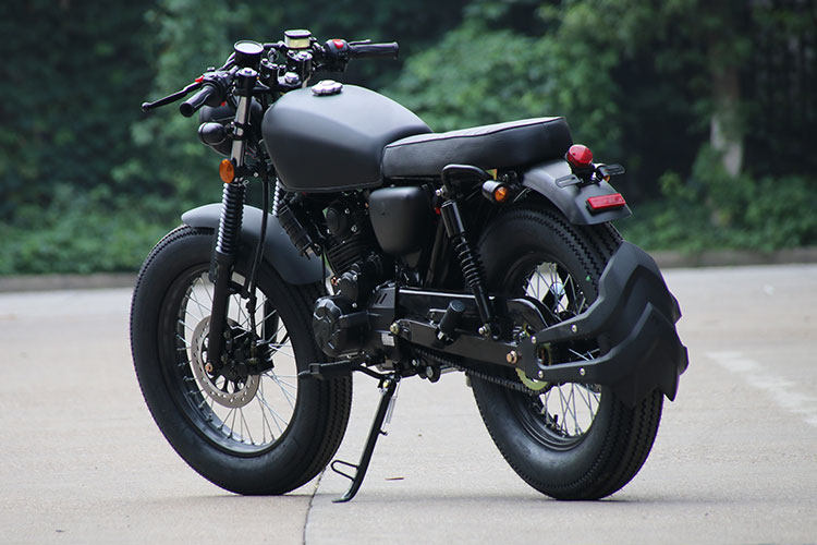 复古摩托车200cc街车跑车机车助力车可上牌燃油车国四摩托车