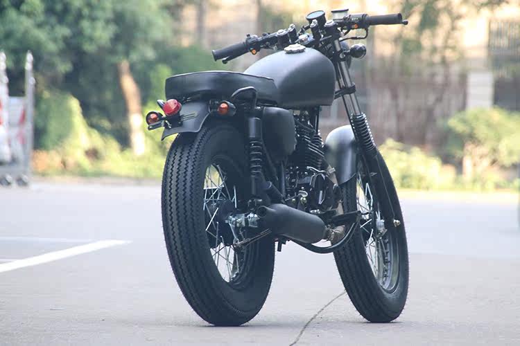 复古摩托车200cc街车跑车机车助力车可上牌燃油车国四摩托车