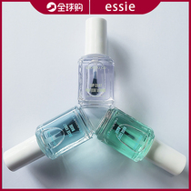 American ESSIE Nail Polish top oil bottom Oil bright oil three-in-one transparent quick-drying functional oil quick-drying nail protection