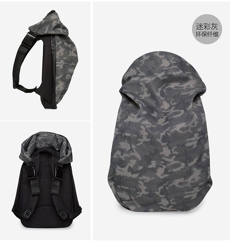 法国正品cote&ciel 苹果笔记本电脑15寸时尚休闲双肩包潮包男女