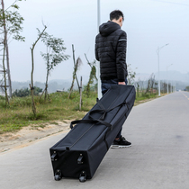 Tent tug wheel bag large umbrella outdoor activity advertising promotion square canopy exhibition sales four corner canopy awning folding