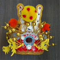 Handmade high-end Taoist dragon hat method hat big hat Jade emperor hat Jade emperor hat waterproof Buddhist Taoist use