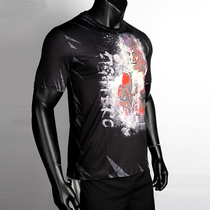 FIGHTBRO Feites round neck quick dry slim T-shirt boxing Muay Thai boxing Sanda game casual T-shirt