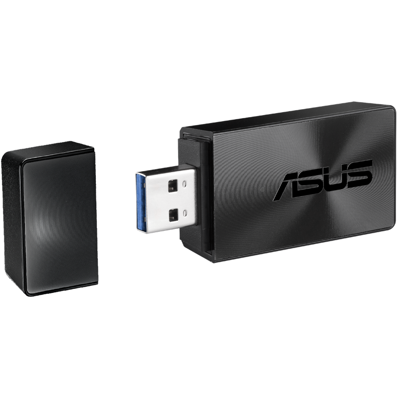 new  shipping + one year replacement asus usb-ac57 dual-band wireless usb3.0 desktop note wifi wireless network card supports mu-mimo