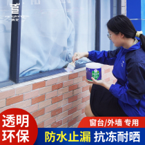 Green Dragon Window Sill Leakproof special outdoor Leakage Material External Wall Water Seepage Paint Balcony Windows Transparent Waterproof Glue