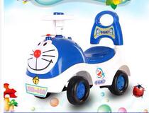 Childrens four-wheeled skating music lamp Light skating for children 1-3-year-old Twice-twisting car Anti-side turning toy walker