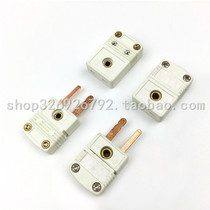 Omega thermocouple mini plug U connector SMPW-U-MF thermal resistance male and female white plug socket