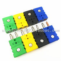 Type K Thermocouple Plug Yellow Thermocouple Plug Socket CSPE-K Type J Type T Type Thermocouple Connector