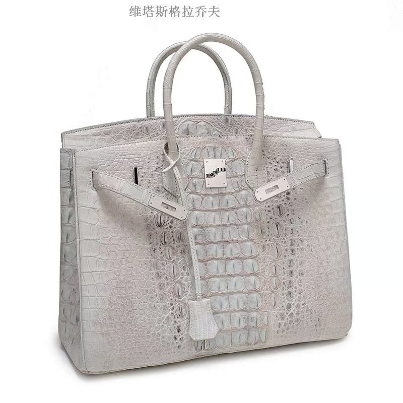 coach男包35cm Vitas Glajofu 維塔斯格拉喬夫鱷魚皮女包手提大包鉑金包35CM 男包