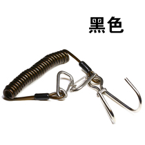 Diving double head hook Single head hook Scuba diving length 1 8 m 316 stainless steel diving hook
