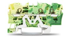 WAGO original German Wanke 2004-1307 Spring self-locking 3-wire protective grounding spring terminal