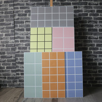 Nordic color lattice tile 300X600 glazed kitchen bathroom wall tile Bathroom bread brick bright porcelain