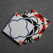 Nordic parquet tiles Bathroom non-slip floor tiles Toilet kitchen wall tiles Retro balcony tiles 300x300