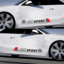 Volkswagen new CC Jetta Bora body stickers Langxing speed Teng Maiteng Langyi high door pull flower modified car stickers