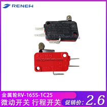 Orchid micro switch RV-16 161 162 163 164 5 6-1C25 silver contact long rod metal roller