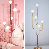 Wedding props road guide lights wrought iron glowing stars Road wedding stage stage stage ornaments decorative crystal lights