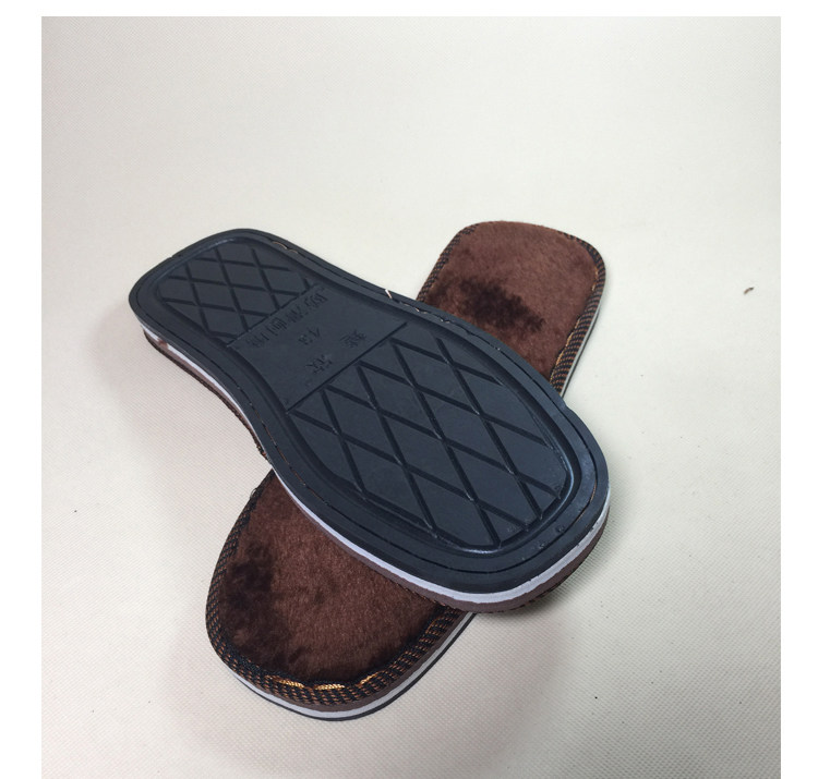 轮胎鞋底防滑耐磨实心防臭透气手工编织毛线棉鞋拖鞋鞋底男女通用_7折