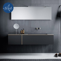 Xian modern simple bathroom cabinet custom toilet wash cabinet custom bathroom cabinet custom bathroom cabinet