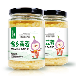 金乡蒜蓉辣酱蒜泥大蒜酱烧烤生蚝粉丝扇贝小龙虾秘制火锅调味蘸料