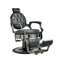 Barber shop luxury high-end hair chair hair cutting chair antique oil head special chair put down mens shaving hairdressing chair