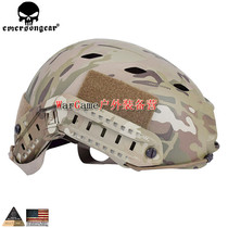 Emerson FASTBJ Deluxe Edition Lined Military Fans Outdoor Real-person CS Tactical Collision Paratrooper Helmet Riding Helmet