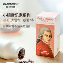 Coffee town Costa Rican musician series Mozart coffee beans Boutique canned fresh roasted 100g