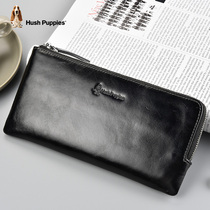 Leisure walk leather handbag mens fashion personality youth leather wallet ultra-thin mens long wallet 2019 new