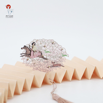 Oriental Mikey Cloud Wind Proud China Ancient Wind Bookmark Hollowed-out Fine Metal Bookmark Flow Su Exquisite Wendy Gift