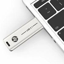 HP HP U disk 512g metal USB3 1 high speed business USB flash drive large capacity U disk office gift U disk