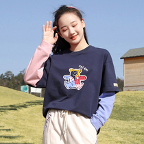 Girls sweater 2021 new autumn clothes girls sweet college style high school girls cute junior high school students coat women