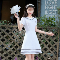 Junior high school students dress womens summer dress hipster long A character slim high school students college style girl skirt