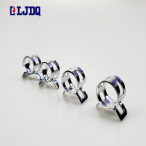 Elastic clamp Q675 Throat clamp Water pipe clamp Tubing clamp bellows Pipe clamp Live gas pipe live joint Color zinc plated