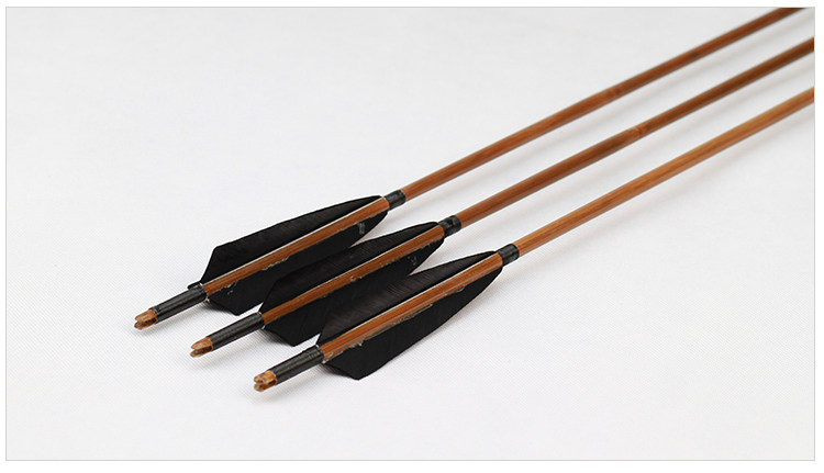 风飞体育 配重竹箭 传统弓箭 掌柜推荐 根据个人拉距磅数订制